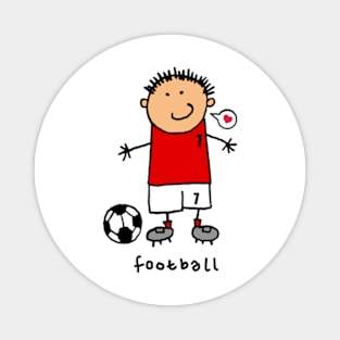 Football - Soccer Magnet